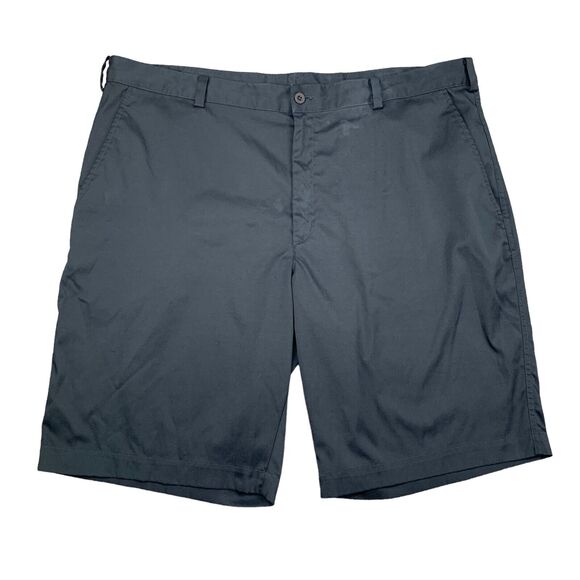 Nike Golf Short Mens 40 Navy Tech Chino Flat Front Dri Fit Stretch Moisture Wick - Picture 1 of 15